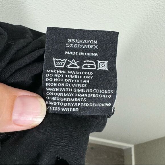 Killstar Black Ancient Ritual Pentagram Body-con Mini Dress Size Medium - Picture 9 of 9